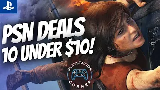 THIS PlayStation Store Sale Ends SOON! 10 Must Buy PSN Deals Under $10! PS4 & PS5!