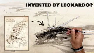 Painting the Ornithopter from Dune in Acrylics: A Historical and Artistic Concept Art Exploration