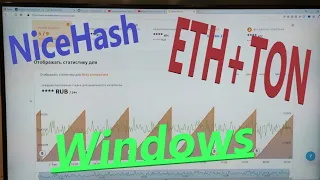 NiceHash ETH+TON lolMiner Windows дуал майнинг