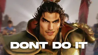 do NOT pursue Lu Bu..