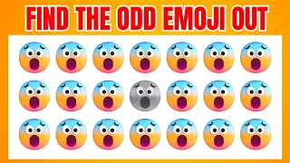 FIND THE ODD EMOJI OUT BY SPOTING THE DIFFERENCE | Odd One Out Quizes | Odd One Out Puzzle 07