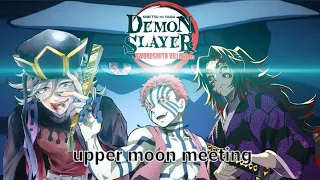 Upper Moon Meeting, Fan Animation, Kimetsu No Yaiba Season 3 Swordsmith Village Arc | Min Animation