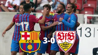 Barcelona 3-0 Stuttgart, match review, preseason