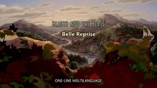 Beauty and the Beast (1991) | Belle Reprise - One-Line Multilanguage w*/ S&T