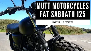 2018 Mutt Motorcycles Fat Sabbath 125 Review - Is This The Coolest 125cc Motorbike You Can Buy?
