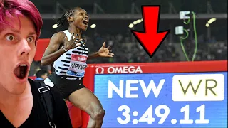 Faith Kipyegon's 1500m and 5000m World Record