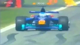 F1 2000 Monza Start Crash