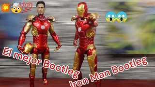 iron Man Avengers figura de acción😱😳 /unboxing y reviews de una figura Bootleg de iron Ma /hermosa 😱