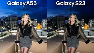 Samsung Galaxy A55 VS Galaxy S23 Camera Test Comparison