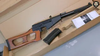 Страйкбольная винтовка King Arms VSS Винторез (KA-AG166-WO) видео обзор 4k