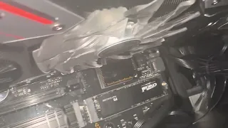 My GPU fans are making a horrible grinding noise. It doesn’t seem that any cables are caught in them