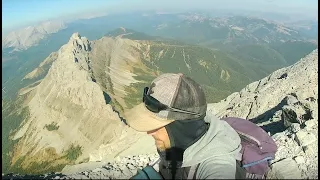 Crowsnest Mountain scramble, Oct 2, 2020