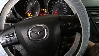 Mazda3 BL пришиваем брелки центрального замка