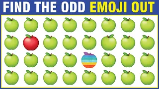 FIND THE ODD ONE OUT #12 | Find The Odd Emoji Out | Emoji Quiz