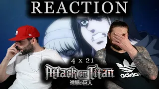 Attack on Titan 4x21 REACTION!! "From You, 2,000 Years Ago"
