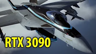 ACE COMBAT 7 | TOP GUN MAVERICK | F18 SUPER HORNET | RTX 3090 | I5 12600K | 4K | ULTRA SETTINGS