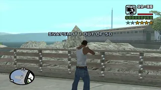 How to take Snapshot #47 at the beginning of the game - GTA San Andreas