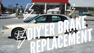 First time DIYer completes his 2004 Buick Lesabre Brake Replacement