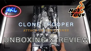 Hot Toys CLONE TROOPER  | Attack of the clones 20th anniversary | Unboxing & Review