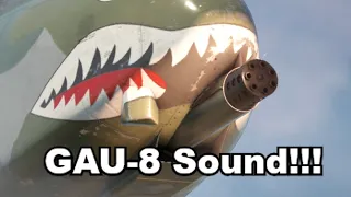 【WarThunder】A-10 Brrrrrrrrrrrt!! (GAU-8 Sound)