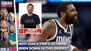 Bobby Karalla On Luka's Game 5 Triple Double, Kyrie's Lack Of Scoring | GBag Nation