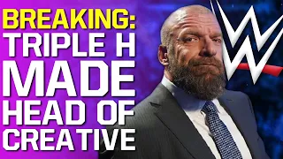 BREAKING: Triple H Becomes WWE Head Of Creative