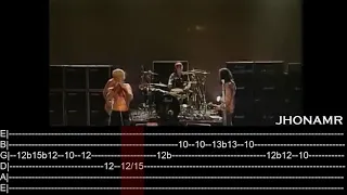 RHCP - Soul To Squezee solo Live - Stockholm, Sweden (1999) -John Frusciante - TABS