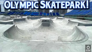 Olympic Skatepark REVEALED!! But Is It For BMX?!