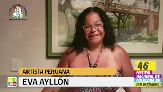 Eva Ayllón invita al 46º Festival Nacional de Folklore de San Bernardo