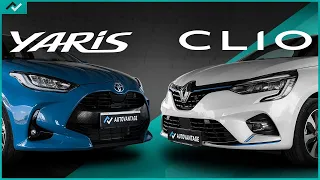 Renault Clio Hybrid vs Toyota Yaris Hybrid - Mai bune decât un diesel?