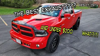 BEST EXHAUST for the Ram 1500 HEMI!! and under $200!