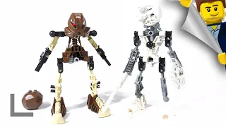 Обзор наборов Lego Bionicle #8531/8536 Похату/Копака (Pohatu/Kopaka) [Тоа Мата: Часть 3]