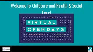 Childcare & Health and Social Care: Uxbridge College VOD