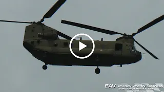 Boeing-Vertol CH-47F Chinook - Royal Netherlands Air Force D-479 - fly by at Landsberg