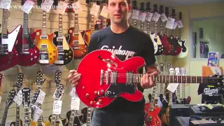 Comparing the Epiphone Casino, Sheraton and Dot 335 - Nick from Gibson at PMT