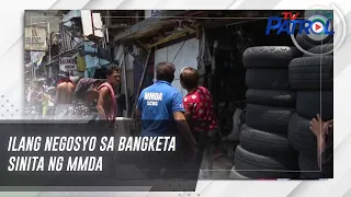 Ilang negosyo sa bangketa sinita ng MMDA | TV Patrol