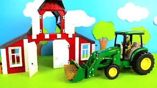 Fun Farm Country Dioramas and Barnyard Animal Toys For Kids