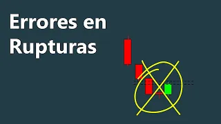 3 Errores comunes al operar Rompimientos | Opciones Binarias