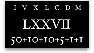 Roman Numerals