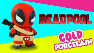 ❤ DEADPOOL Chibi - Cold Porcelain ★ El Arte de Pau English ★ DIY ★