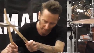 Shannon Larkin playing on The Oracle