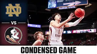 Notre Dame vs. Florida State Condensed Game | 2022-23 ACC Men’s Basketball