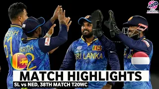 Sri Lanka vs Netherlands 4th Warm-up Match Highlights | ICC World Cup 2024 | SL vs NED Highlights