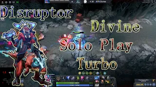 Roshan Defence : Disruptor（imba）Solo Play【Divine】（turbo）