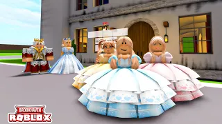 LES PRINCESSES TRIPLÉES ET RICHES SUR BROOKHAVEN RP ROBLOX LE FILM EN ENTIER