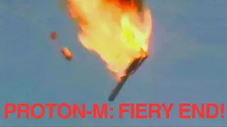 10 YEARS TODAY: The spine-chilling explosion footage of the Russian Proton-M rocket