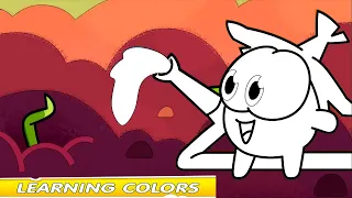 Colouring Book - Learning colours with Om Nom:  Watermelon Farm