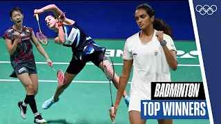 10 minutes of insane rallies & winners in women's badminton! 💪🏸