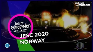 Norway - LIVE - Emma Steinbakken - Not Gonna Cry - Junior Eurovision Song Contest 2020