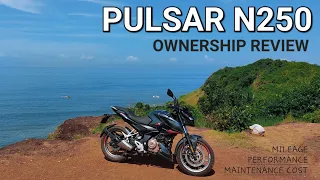 PULSAR N250 LONG TERM OWNERSHIP REVIEW / 5000 KMS / MILEAGE / PERFORMANCE / MAINTENANCE COST